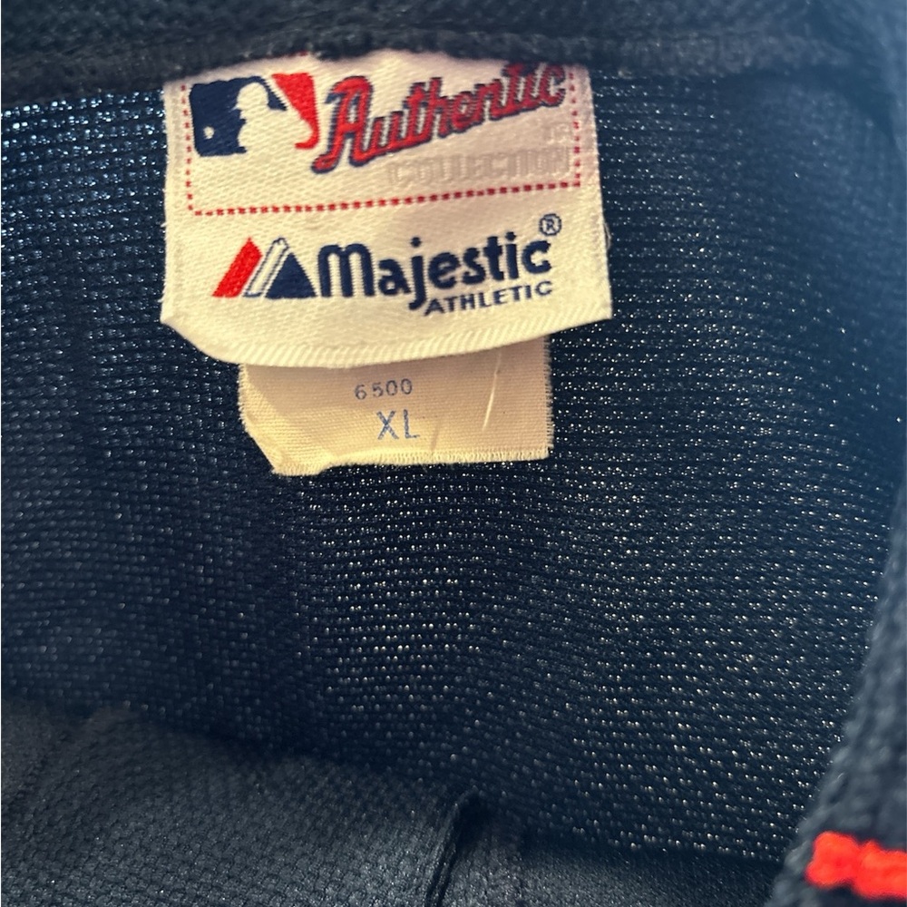 Majestic Authentic Collection Atlanta Braves Stitched Jersey Mens Size XL READ - Picture 3 of 5